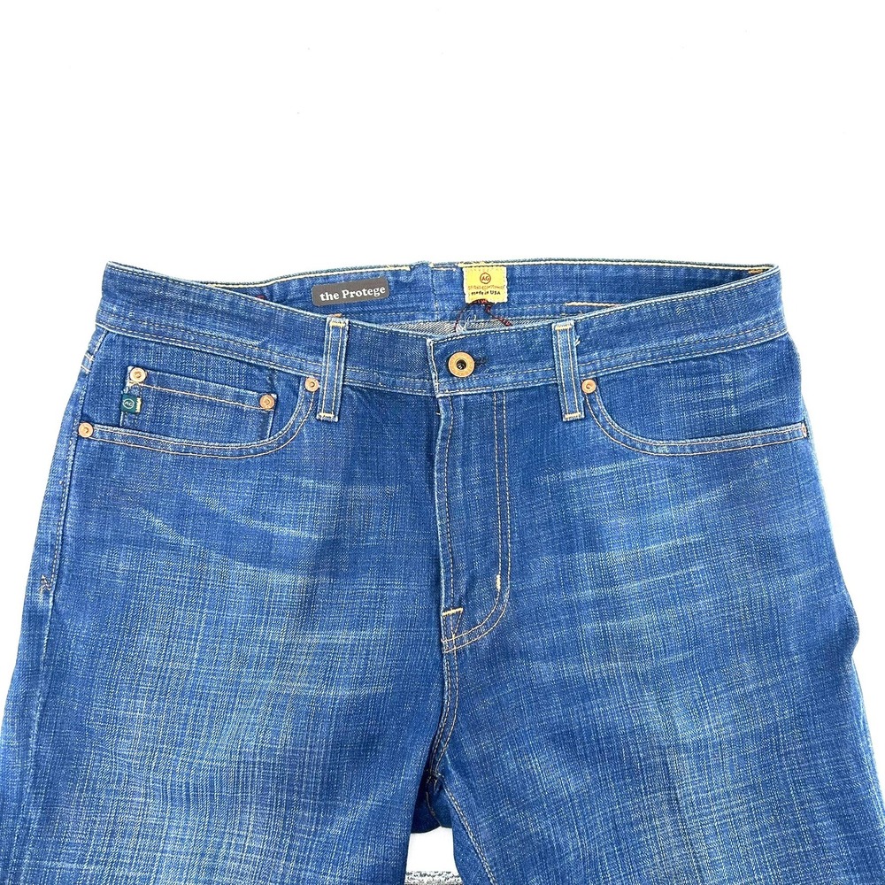 AG Adriano Goldschmied The Protege Straight Leg Jeans Blue Medium Wash Mens36x34